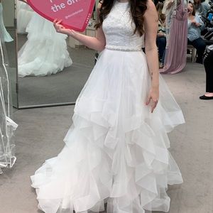 David’s Bridal Wedding Dress Sz 6.